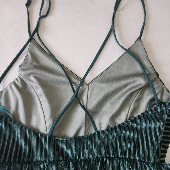 DRESS FORUM | Velvet Romper - Picture 8 of 12